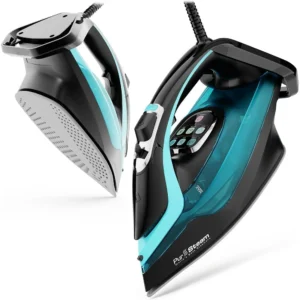 PurSteam SteamTech Elite Black Digital Steam Iron
