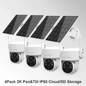 Homeguards WiFi6 2K PTZ Security Cameras