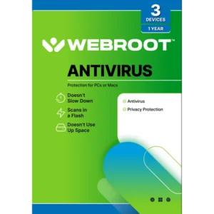 Webroot Antivirus Software 3 Devices
