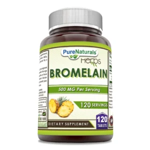 Pure Naturals Bromelain Enzyme Tablets