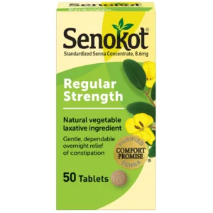 Senokot Regular Strength Natural Laxative Tablets